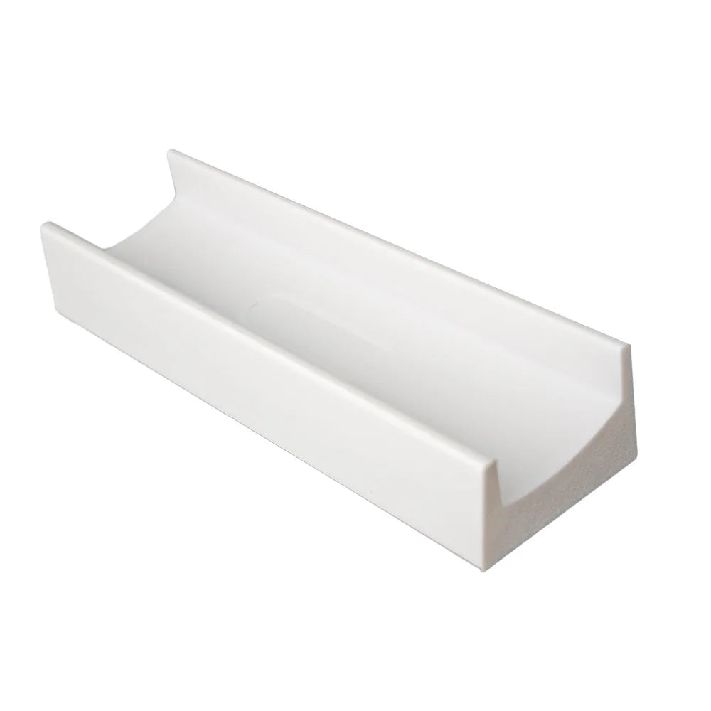 Anti-Slip Design 3D Printing Technology Keyboard Stand Compact Desktop Lifter For MX Keys Keyboard Stand Peaceful Pleasures Health and Wellness WHITE