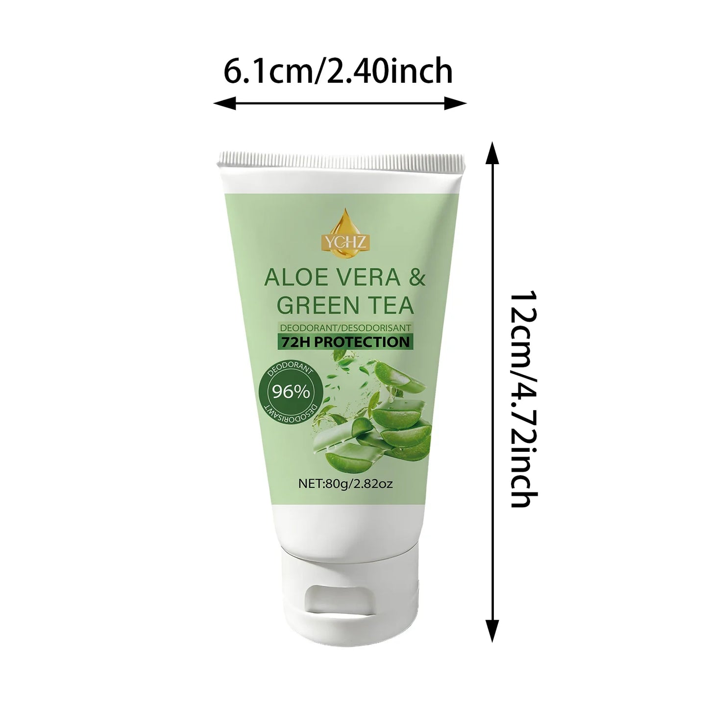 72-Hour Aluminum-Free Vegan Deodorant Roll-On | Men & Women