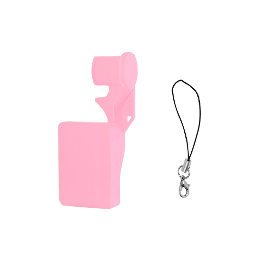 Screen Gimbal Clip For DJI Pocket 4 1:1 Precision Mold Anti Shake Scratch Guard Lightweight 15g Anti Loss Strap Included Peaceful Pleasures Health and Wellness PINK