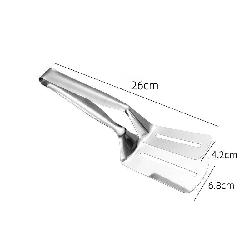 304 Stainless Steel Food Tongs LMulti-purpose Non-Slip Barbecue Tongs Steak Tongs Kitchen Cooking Tools Kitchen Accessories Peaceful Pleasures Health and Wellness medium size