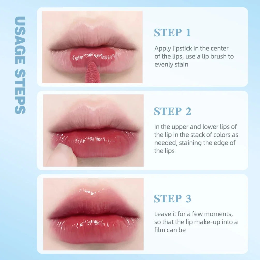 Qibest Original Moisturizing Lip Balm Lip Oil Gloss Care of The Lips Benetitnt for Lips Plumping Exfoliating Plumping Gloss Oil Peaceful Pleasures Health and Wellness