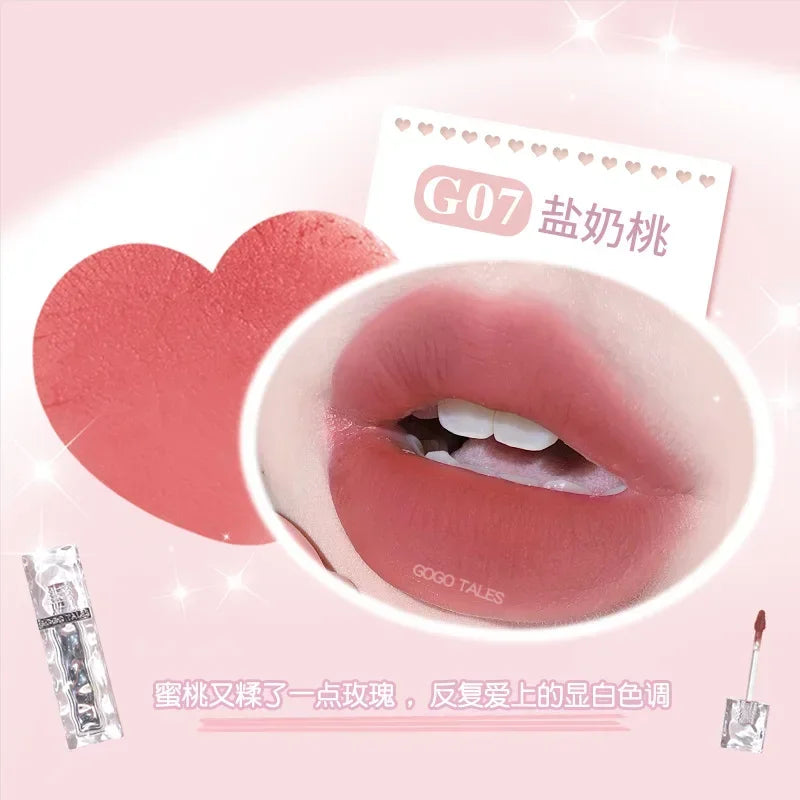 Gogotales Ice Cube Lip Glaze – Moisturizing Soft Mist Lip Color