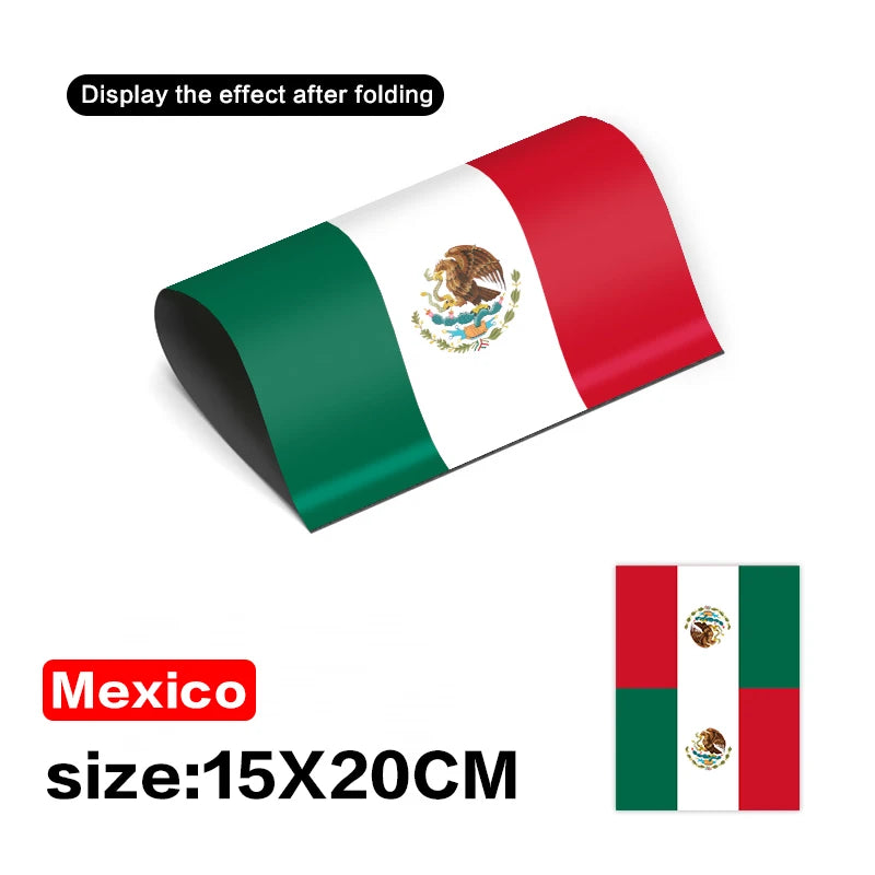 2026 World Cup National Flag Car Sticker | Waterproof Decal