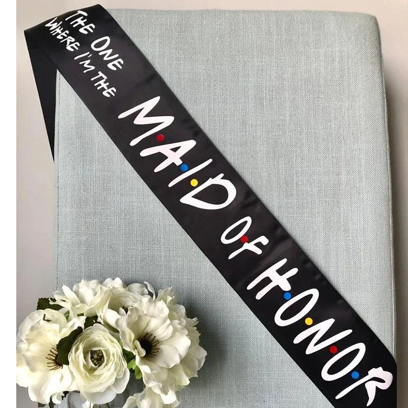 I Do Crew Bridal Sash | Bachelorette Bridesmaid Gift Bridal Party Sash Peaceful Pleasures Health and Wellness