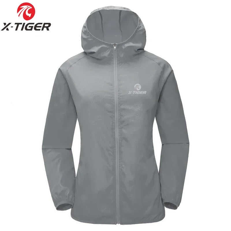 X-TIGER Windproof Reflective Cycling Jacket – Lightweight MTB