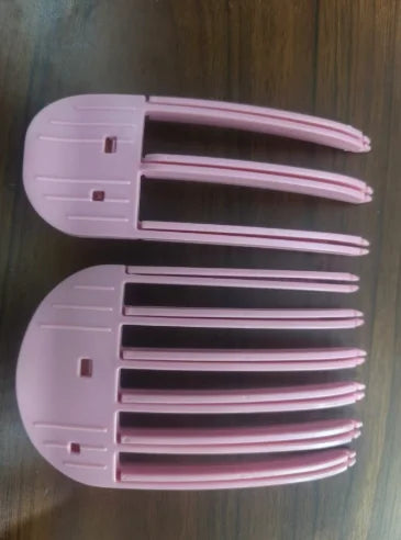 1/2Pcs Simple Fluffy Hair Roots Clips No Heat High Vertex Hair Curler Styling Fluffiness Women Men Volume Wind Sculpting Comb Peaceful Pleasures Health and Wellness 2pcs pink