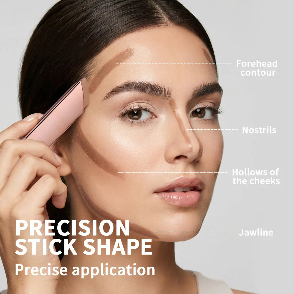 2-in-1 Cream Bronzer & Contour Stick – Waterproof, Buildable