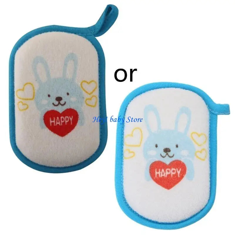 Animal Pattern Baby Bath Sponge – Soft, Safe & Ergonomic