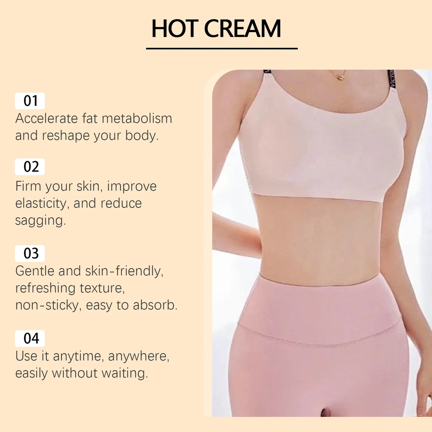Anti-Cellulite Body Firming Cream – Lift, Slim & Moisturize