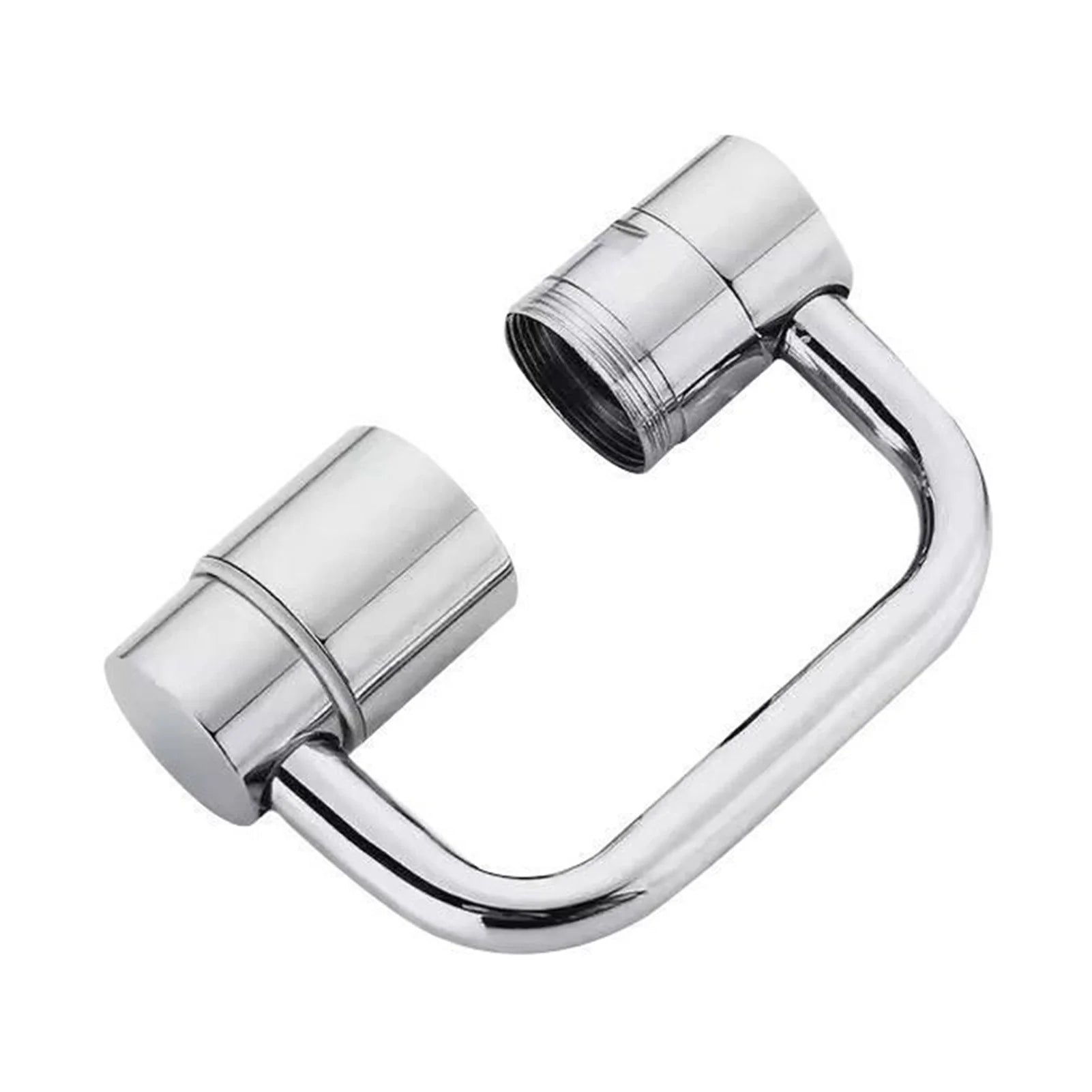 Flexiflow Rotating Faucet Extender Stainless Steel Valve Core Corrosion-Resistant for Kitchen Bathroom Restroom Peaceful Pleasures Health and Wellness 1 Pack