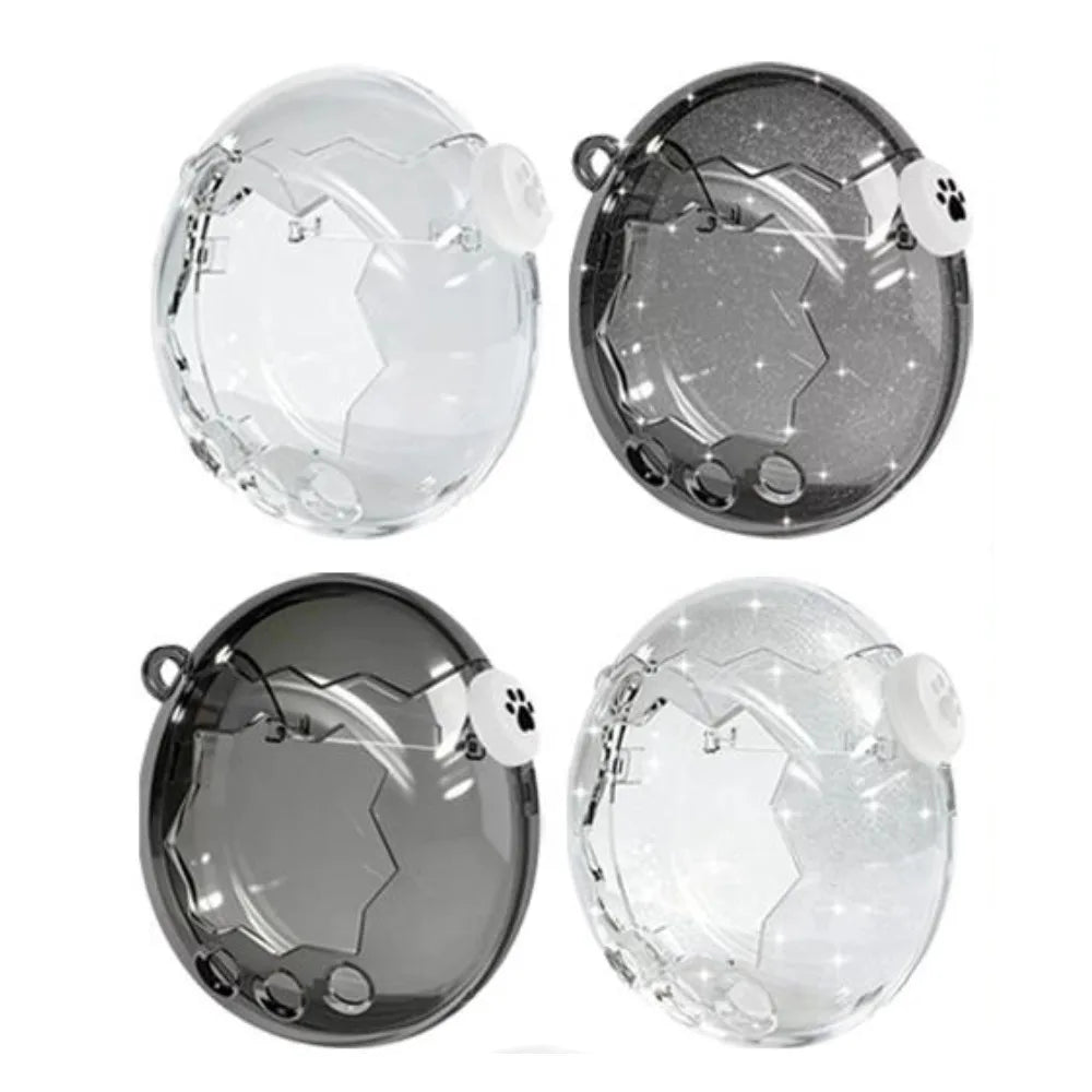Clear Hard Shell Case for Tamagotchi Paradise + Button Caps