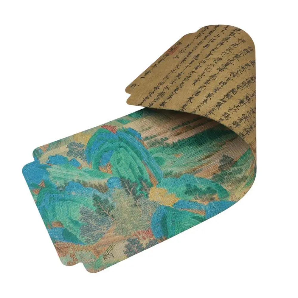 Chinese Style Tea Mat – Double-Sided Waterproof Tea Table Cloth