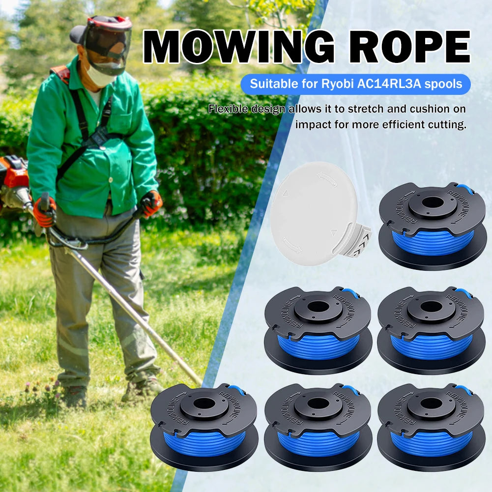 Ryobi AC14RL3A/AC14HCA String Trimmer Spool Kit – 11FT Peaceful Pleasures Health and Wellness