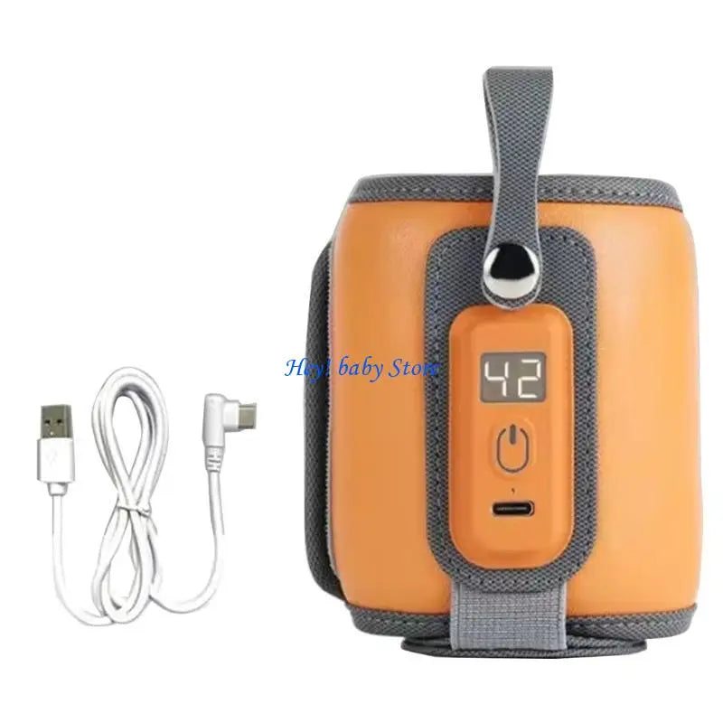 Portable USB Baby Bottle Warmer | 5-Gear Temperature Control
