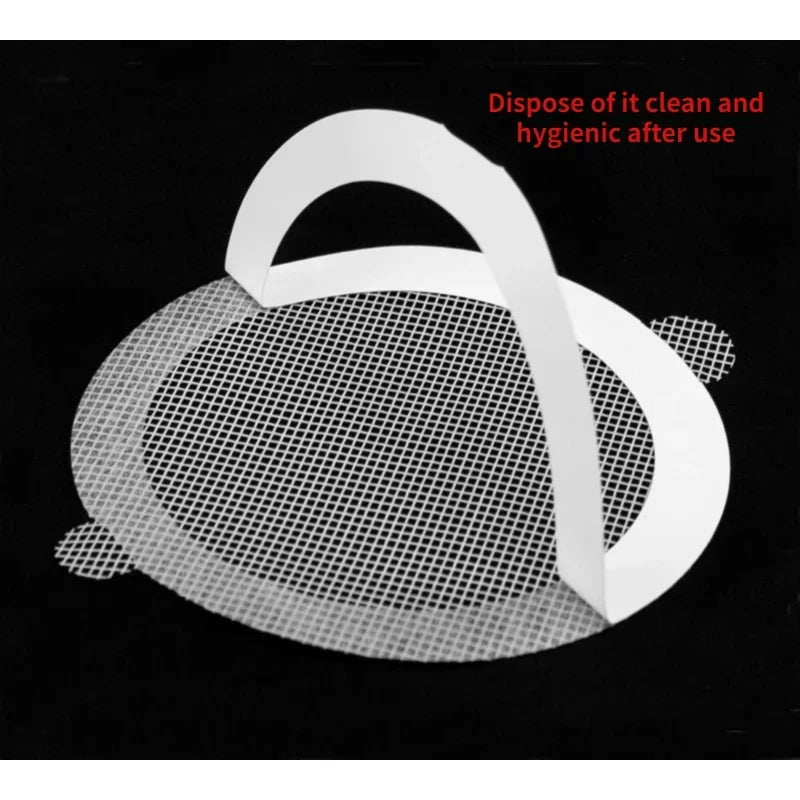 Disposable Drain Hair Catcher Stickers | Shower Mesh Filter Drain Hair Catcher Peaceful Pleasures Health and Wellness