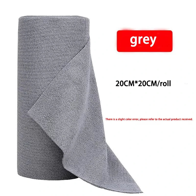 20-Pack Reusable Microfiber Cleaning Wipes Roll | Dish Cloths