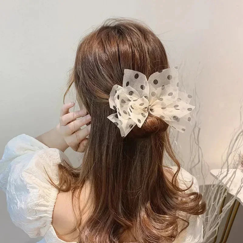 Velvet Bow Hair Twist Clip | No-Heat Ball Head Curl Accessory