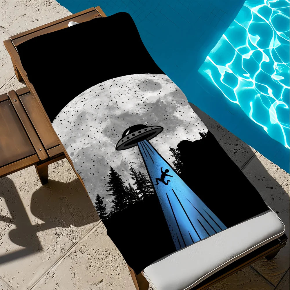 Quick-Dry Beach Towel | Soft Microfiber Pool & Travel Towel Quick-Dry Beach Towel Peaceful Pleasures Health and Wellness z1 STJ80x160CM