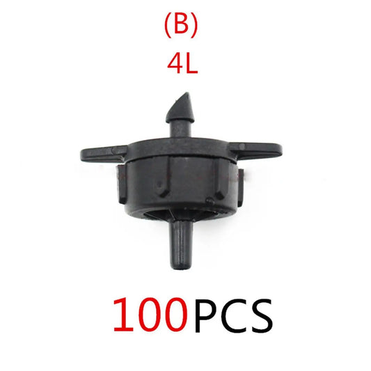 Pressure Compensating Drip Emitters 2L 4L 8L – 100 Pack Drip Irrigation Emitter Oasis Select 4L