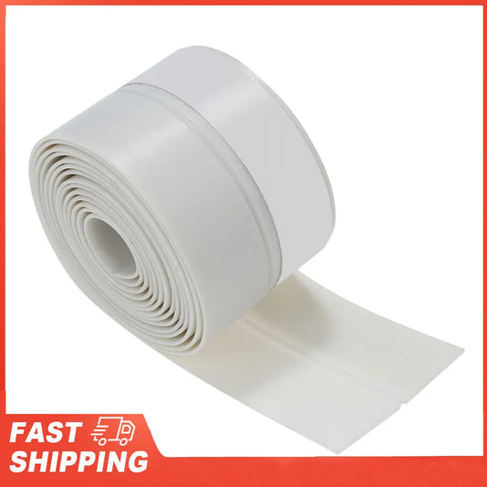 1m PVC Sealing Strip Kitchen Bathroom Shower Sink Bath Tape Wall Peaceful Pleasures Health and Wellness