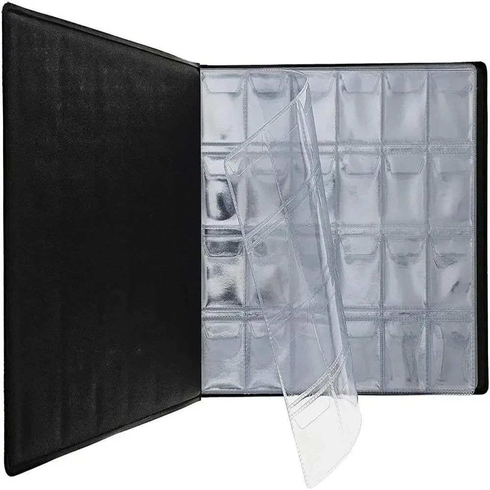 240-Pocket Coin Collection Album Book – 10 Pages for Collectors