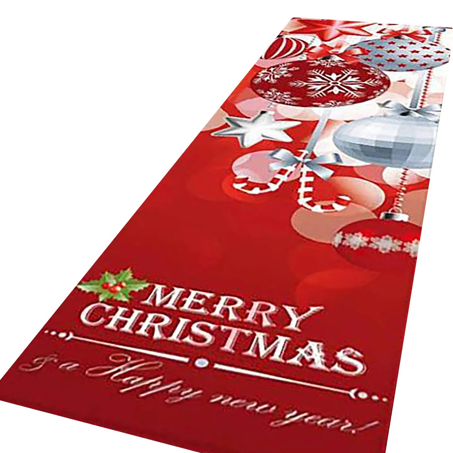 Merry Christmas Doormat & Area Rug | Festive Holiday Floor Mat