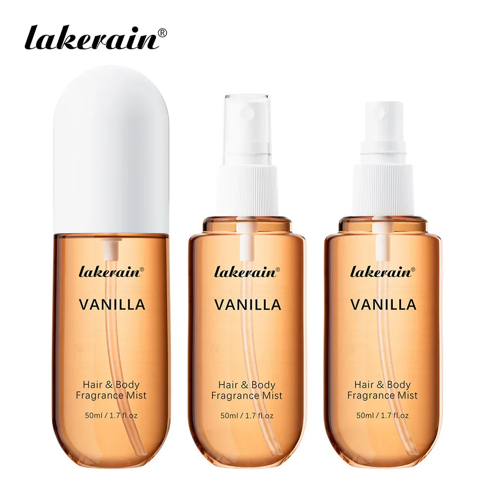 Vanilla Rose Hair & Body Fragrance Mist – 2 Pack 50ml Spray