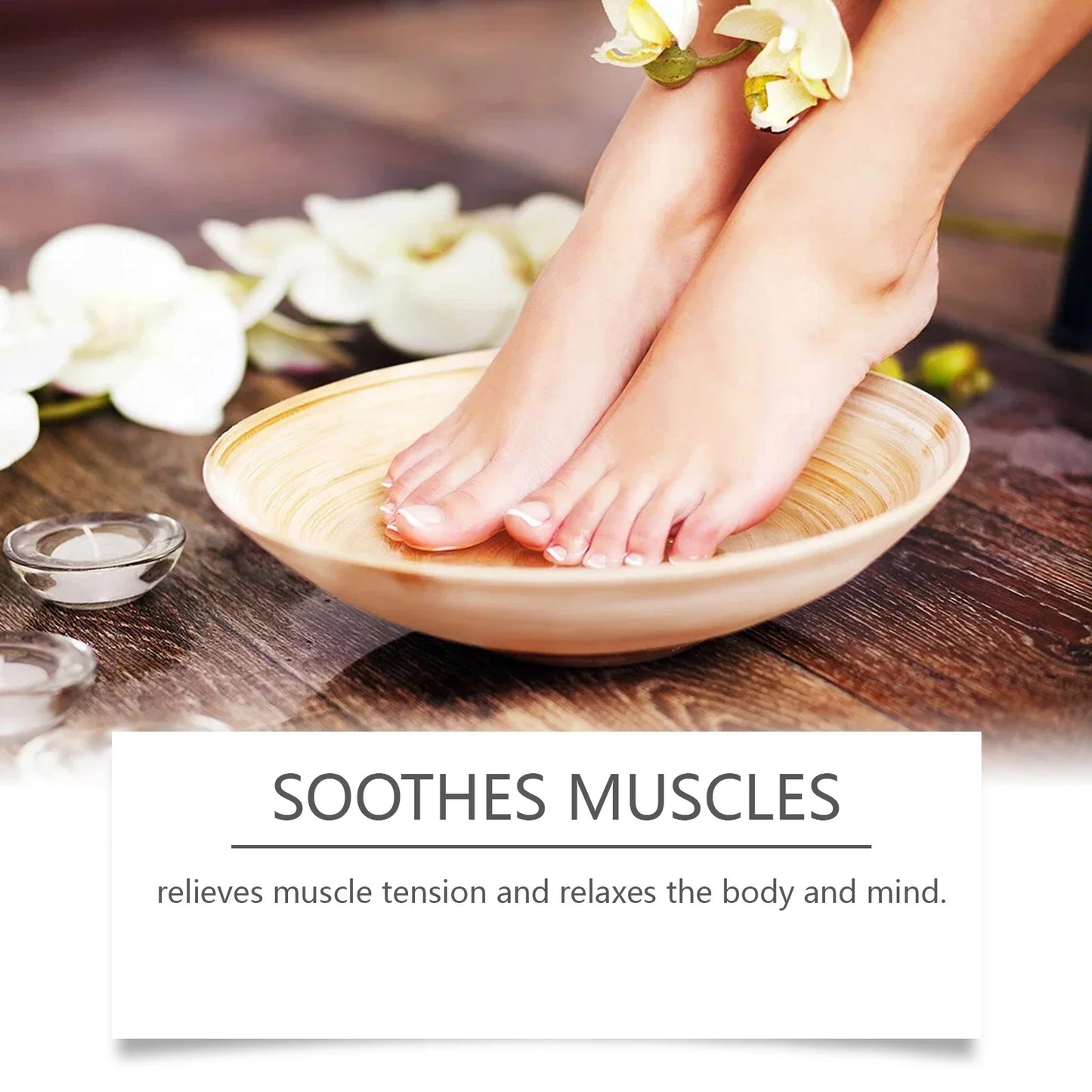 OceAura Magnesium Bath Salt Exfoliator – Hydrating Body Scrub