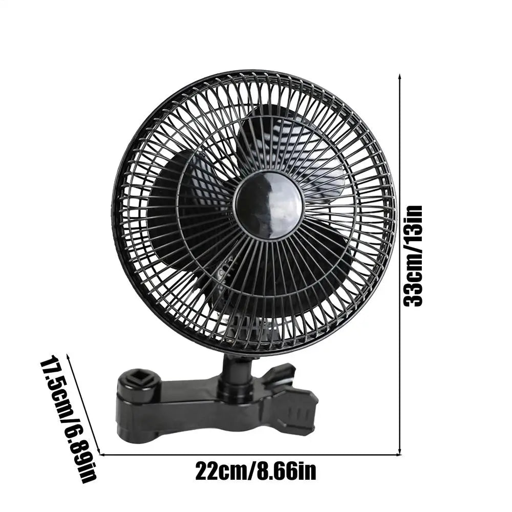 25W Grow Tent Clip Fan 2 Speed Adjustable Tent Fans With Oscillating Feature Quiet Grow Tent Air Blower Greenhous Air Circulator Peaceful Pleasures Health and Wellness EU plug in use