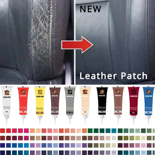 Leather Repair Gel Kit – Car Seats, Shoes & Furniture Leather Repair Gel Peaceful Pleasures Health and Wellness black