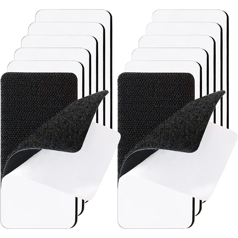 Self-Adhesive Hook & Loop Fastener Tape – 10 Pairs Carpet Fix