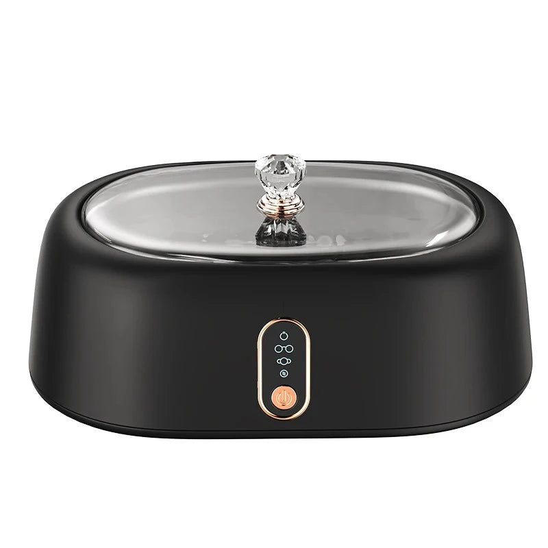 Digital Ultrasonic Cleaner Vibration Cleaning Machine Sonicator Bath for Jewelry Watch Glasses Circuit Board Parts Peaceful Pleasures Health and Wellness