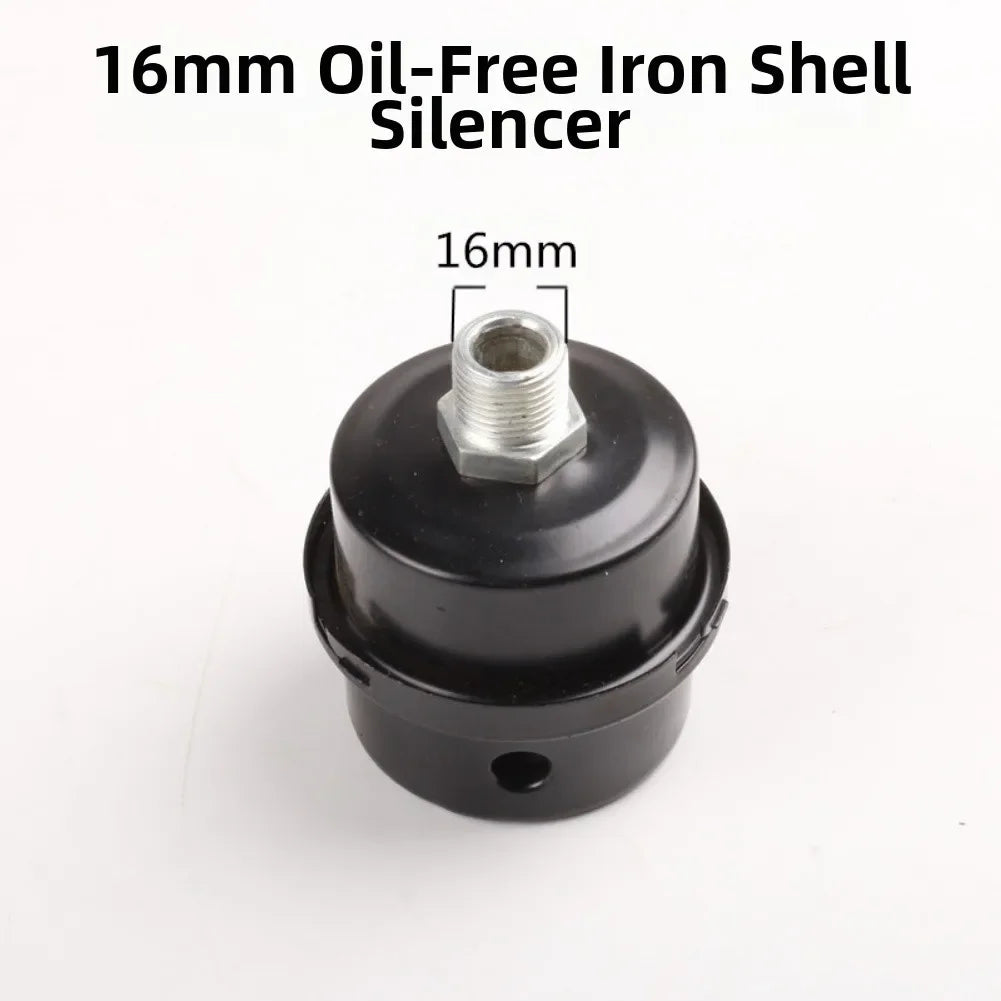 Air Compressor Intake Filter Muffler | 1/4" 3/8" 1/2" Oil-Free