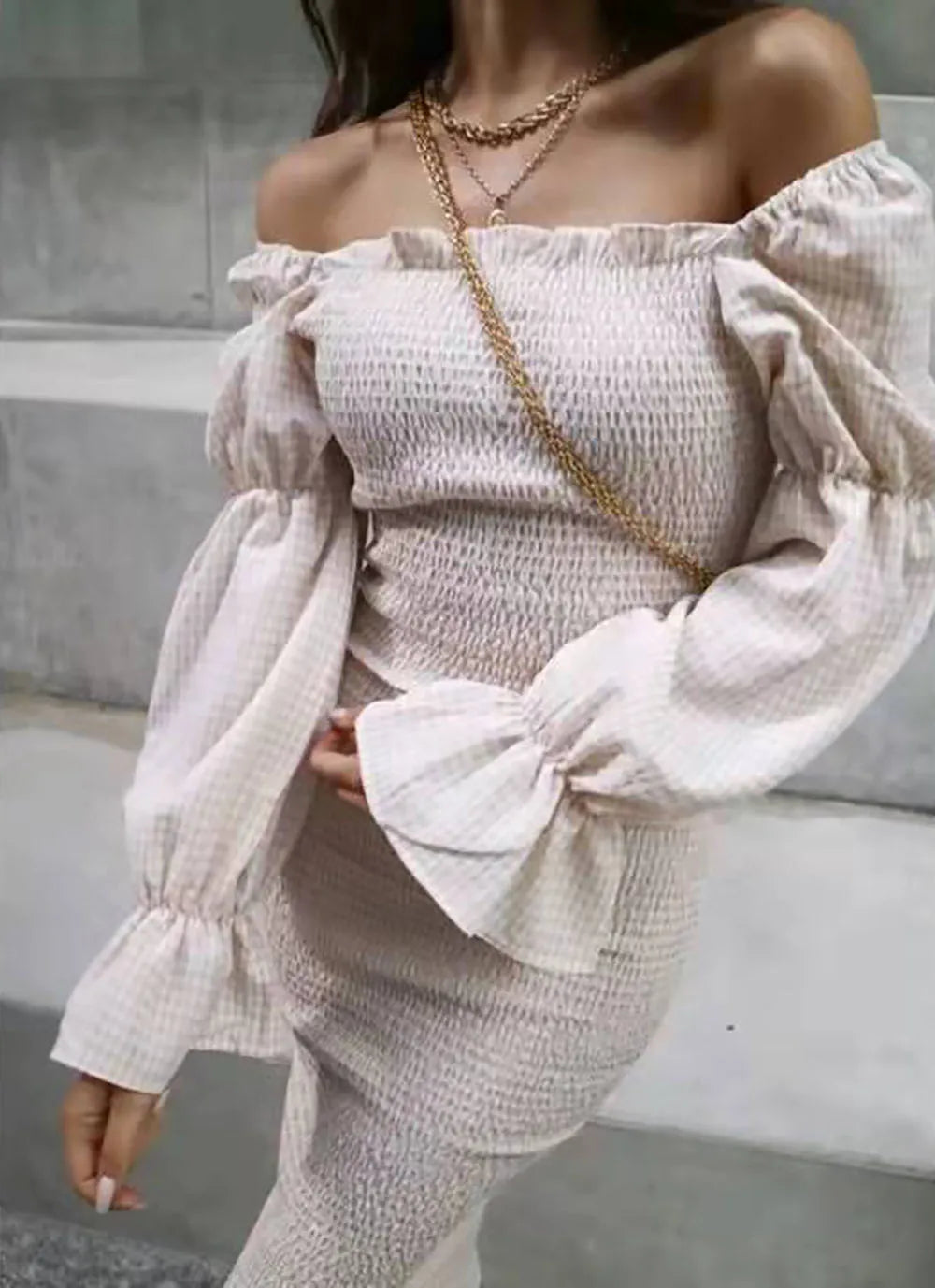 Maternity Photoshoot Daily Wear Elasticity Women Summer Off Shoulder Cotton Vintage Elegant A Line Long Dresses Peaceful Pleasures Health and Wellness