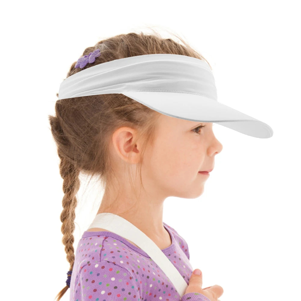 Sun Visor Hat – UV Protection Open Top Sports Cap Peaceful Pleasures Health and Wellness