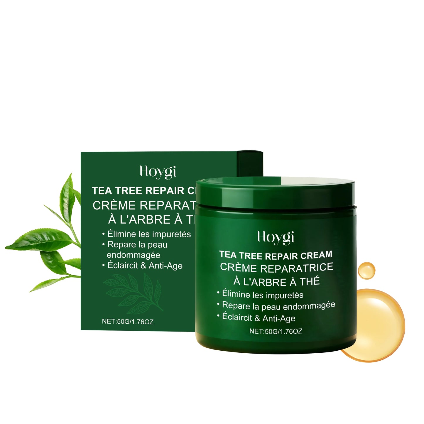 Hoygi Tea Tree Moisturizing Face Cream – Hydrating & Soothing