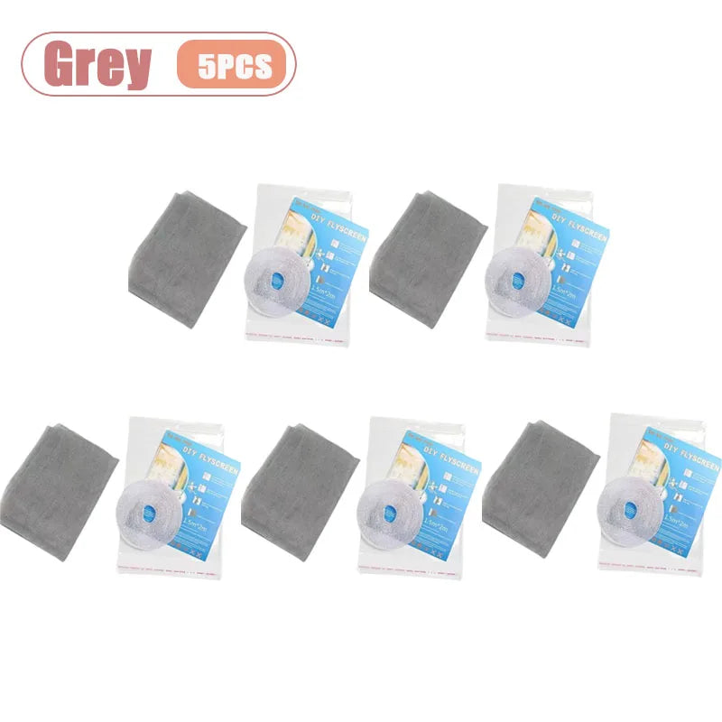 Self-Adhesive Polyester Window Mosquito Net Screen | Velcro