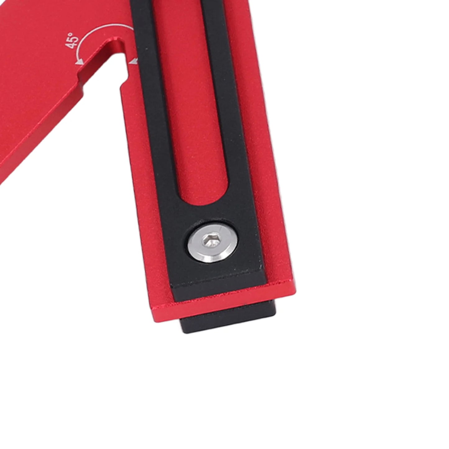 45 Degrees 135 Woodworking Measuring Ruler Aluminum Alloy Carpenter
