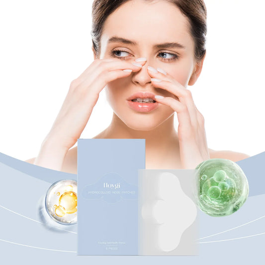 Hoygi Salicylic Acid Nose Patch – Blackhead & Pore Refiner 8pc Nose Pore Patch Oasis Select