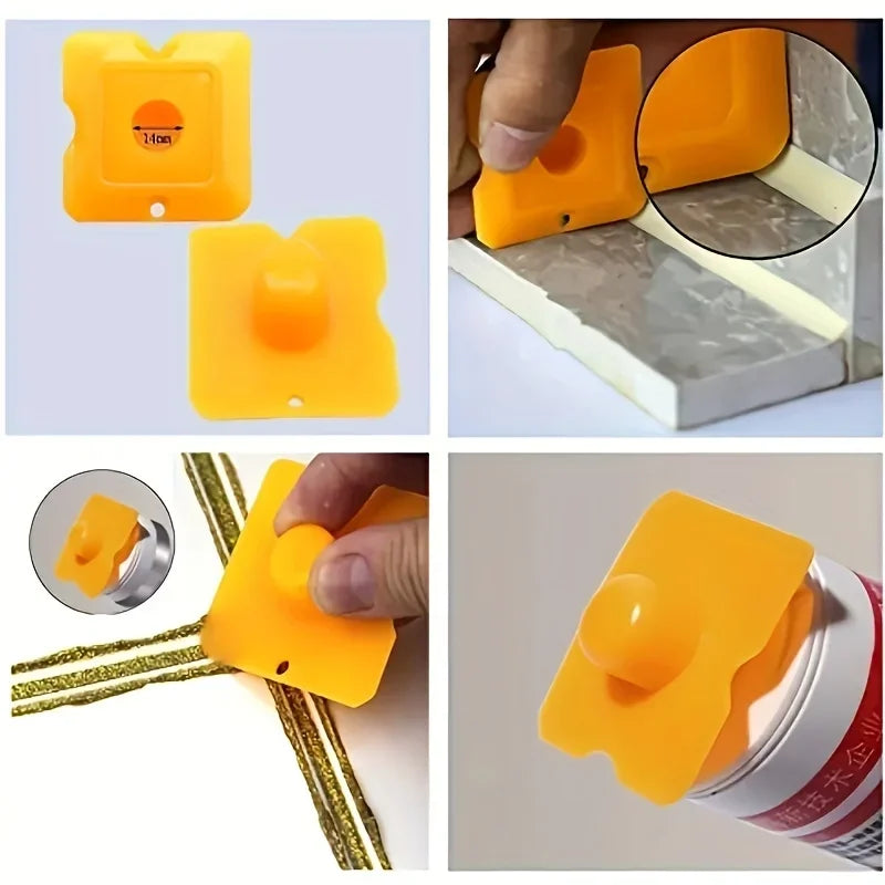 15-Piece Silicone Caulking Tool Set – Kitchen & Bathroom