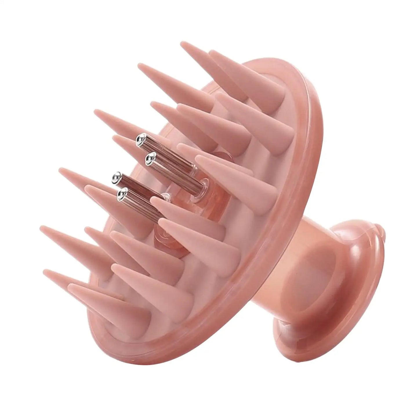 Silicone Scalp Massager & Hair Oil Applicator Comb