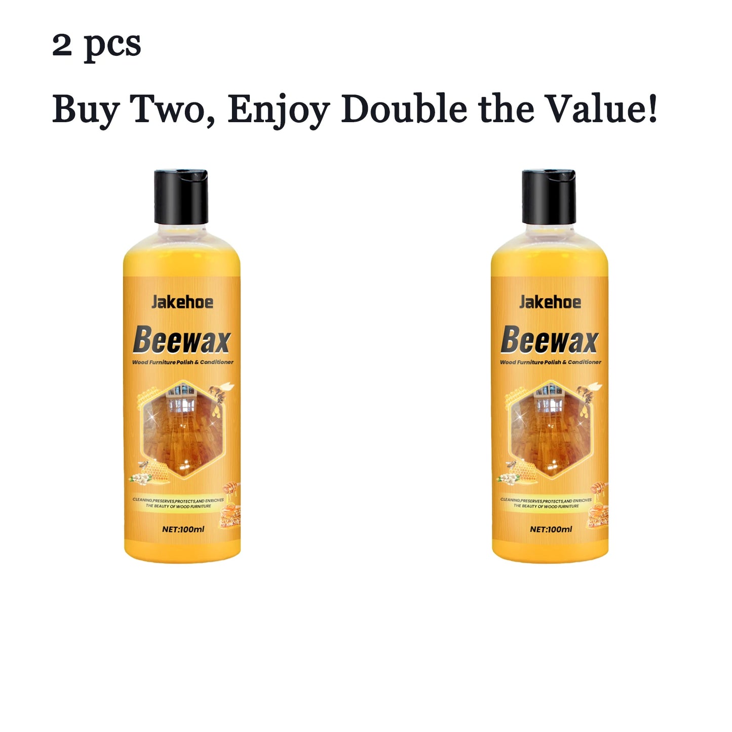 Beeswax Wood Floor Polish & Care Agent 100ml | JAKEHOE