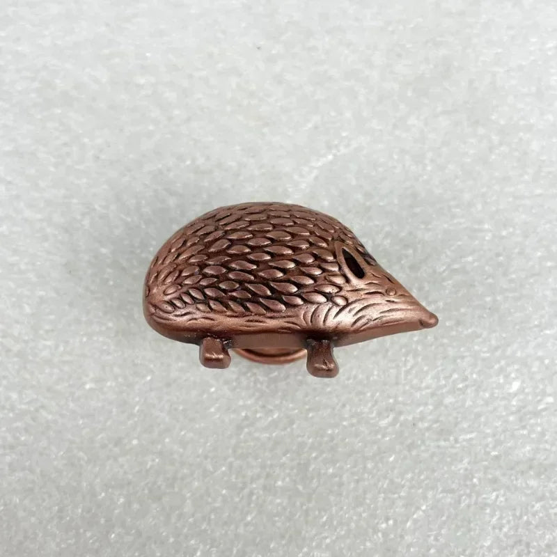 10-Pack Hedgehog Cabinet Knobs – Cute Zinc Alloy Drawer Handles