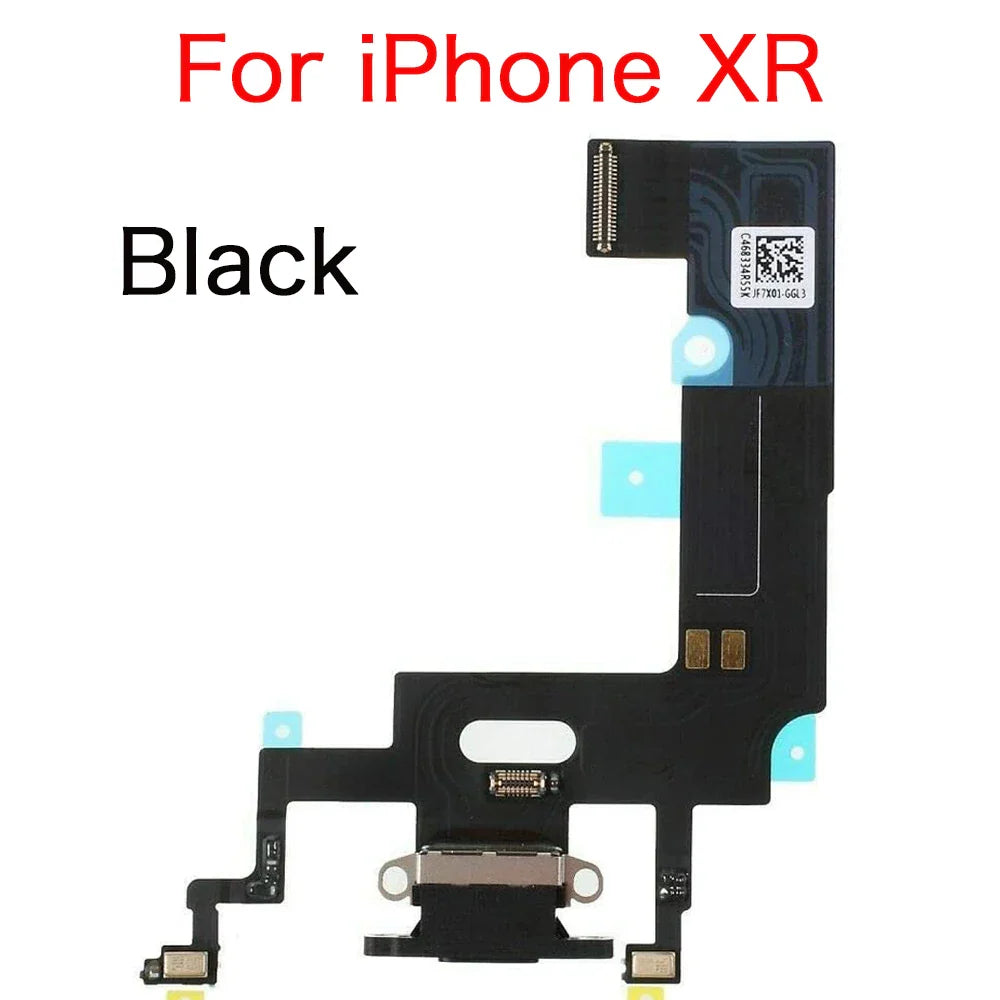 iPhone 7 8 X XR XS Max Charging Port Dock Flex Cable + Mic