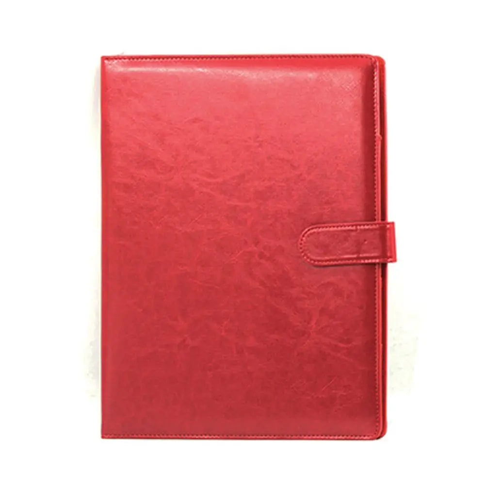 Bag Contract File Folders Writing Pads Business Card Holder A4 File Folder Manager Clip A4 Clipboard Folder Business Folder Peaceful Pleasures Health and Wellness Red