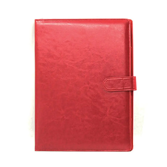 Bag Contract File Folders Writing Pads Business Card Holder A4 File Folder Manager Clip A4 Clipboard Folder Business Folder Peaceful Pleasures Health and Wellness Red