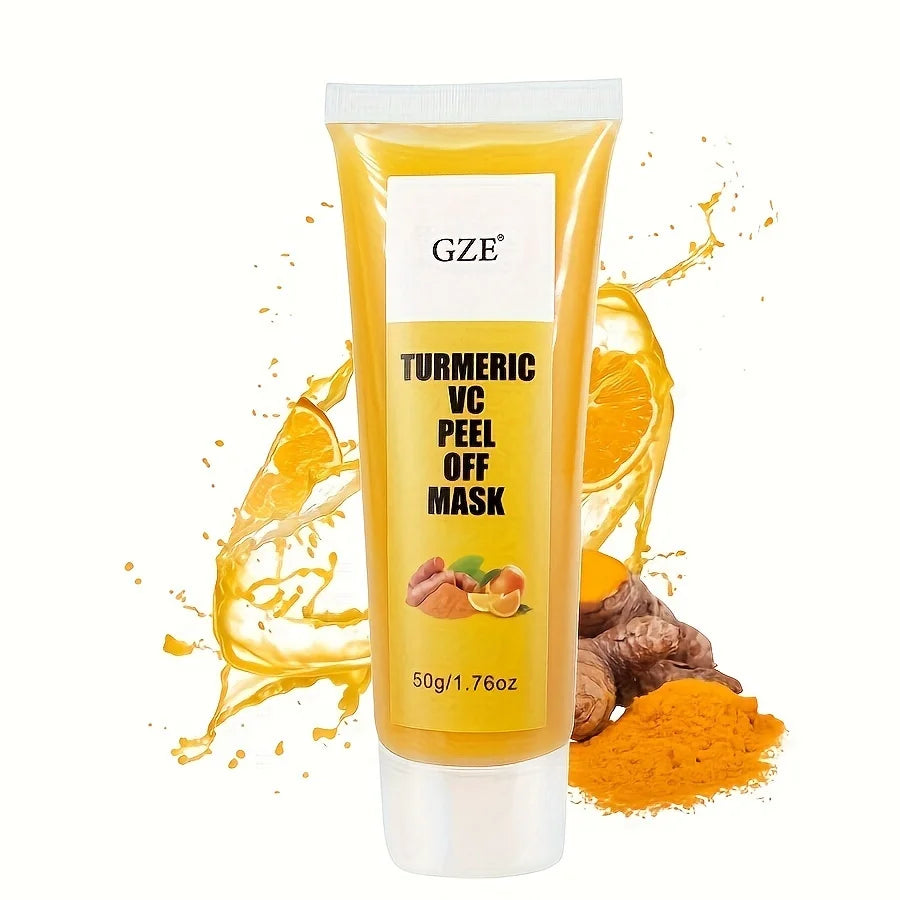 GZE Turmeric Vitamin C Peel-Off Mask – Anti-Aging & Brightening