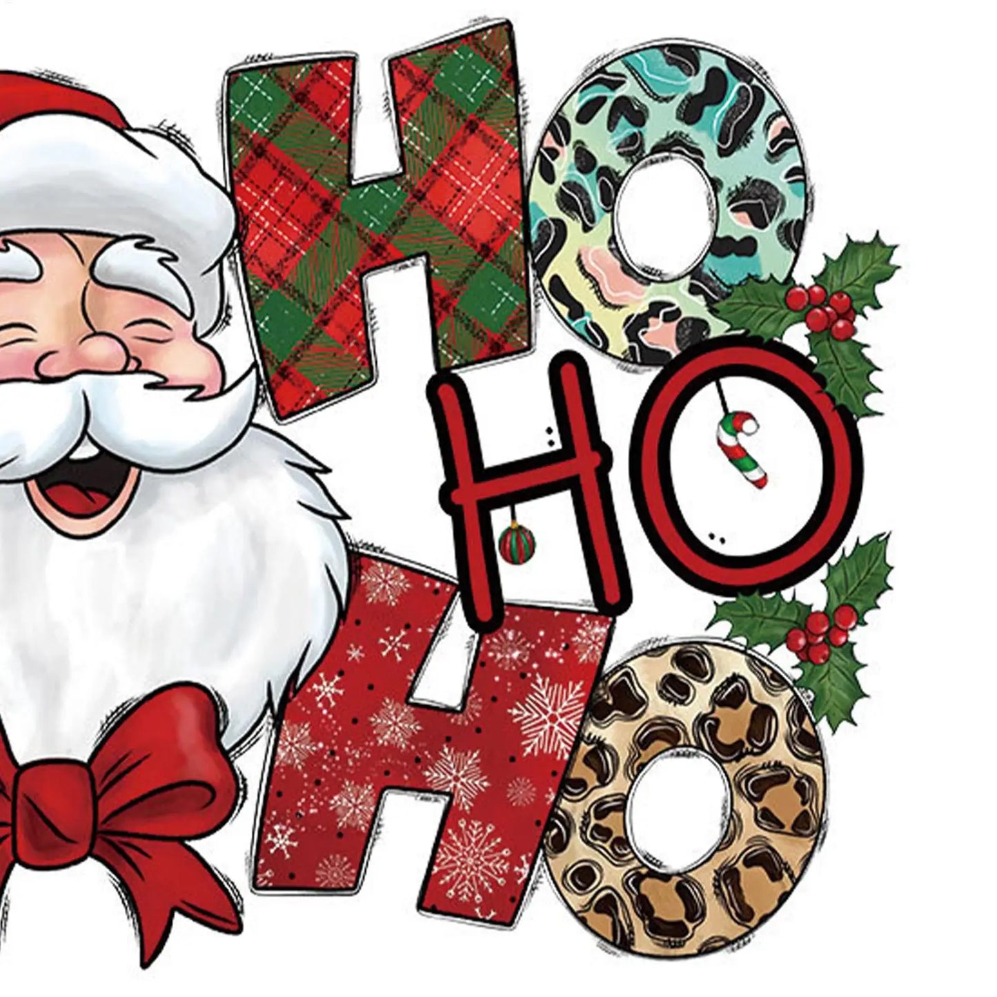 Christmas Iron-On Transfer Stickers – 15 Holiday Decals
