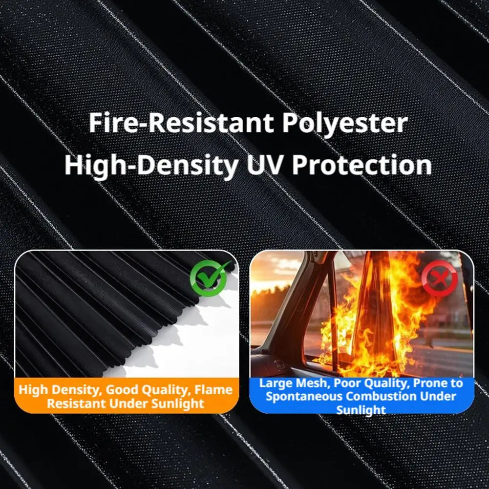 2/4pcs Car Window Shades Portable Car Window Shades Car Blinds Car Camping Window Covers Window Shades Peaceful Pleasures Health and Wellness