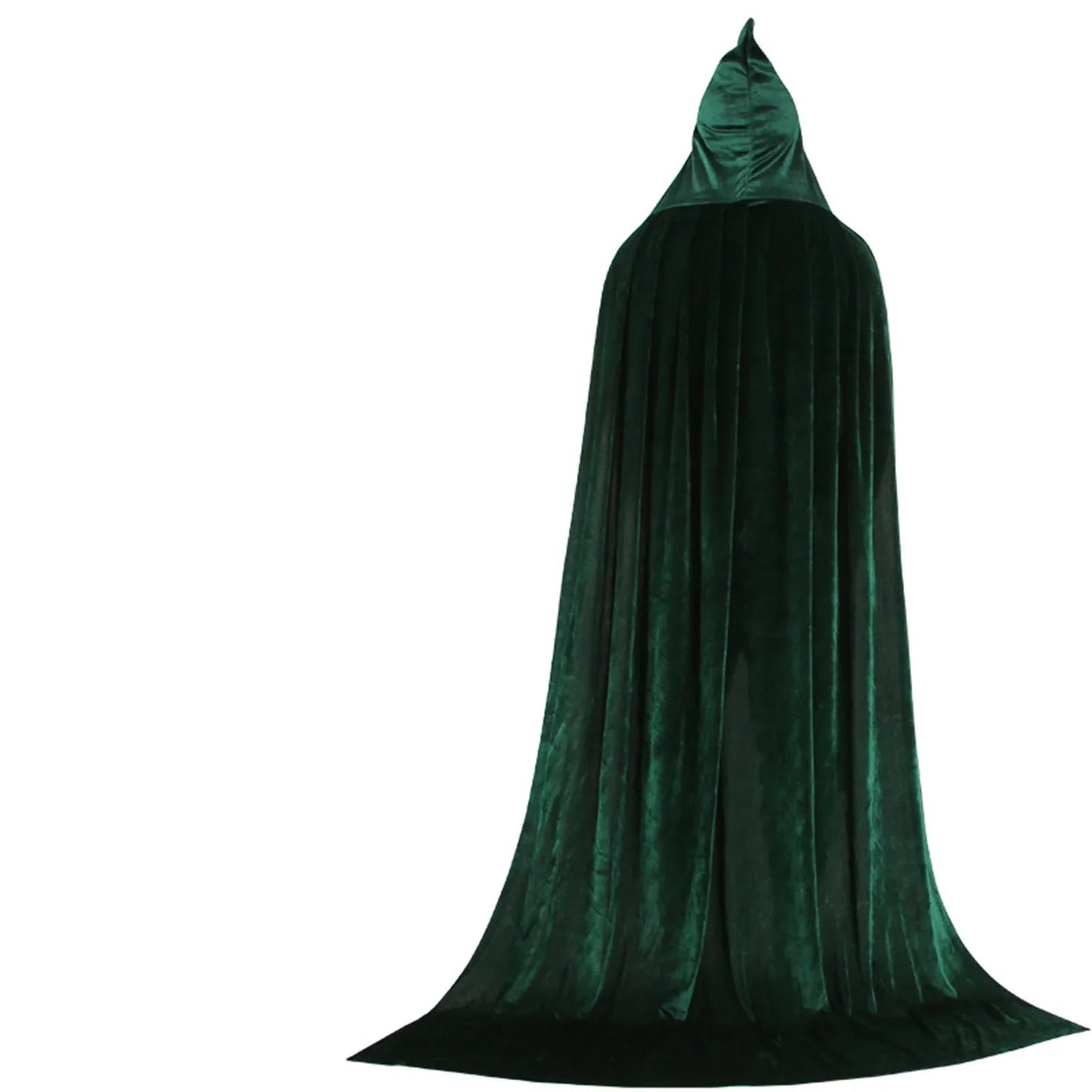 Medieval Hooded Cape Cloak – Unisex Halloween Mage Wicca Robe